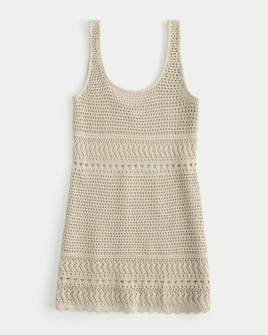 Crochet Cover-Up Dress