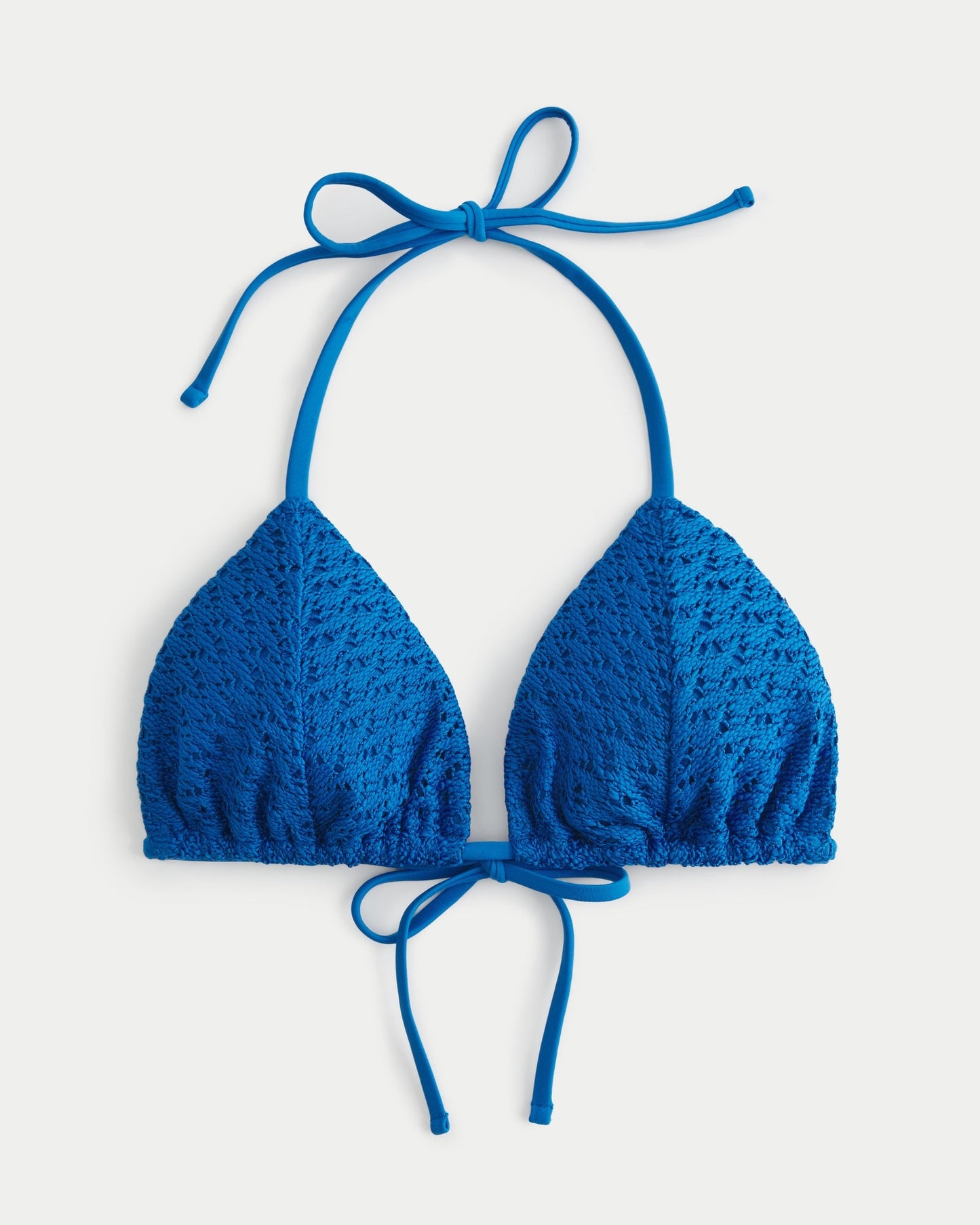Hand-Crochet Triangle Swim Top