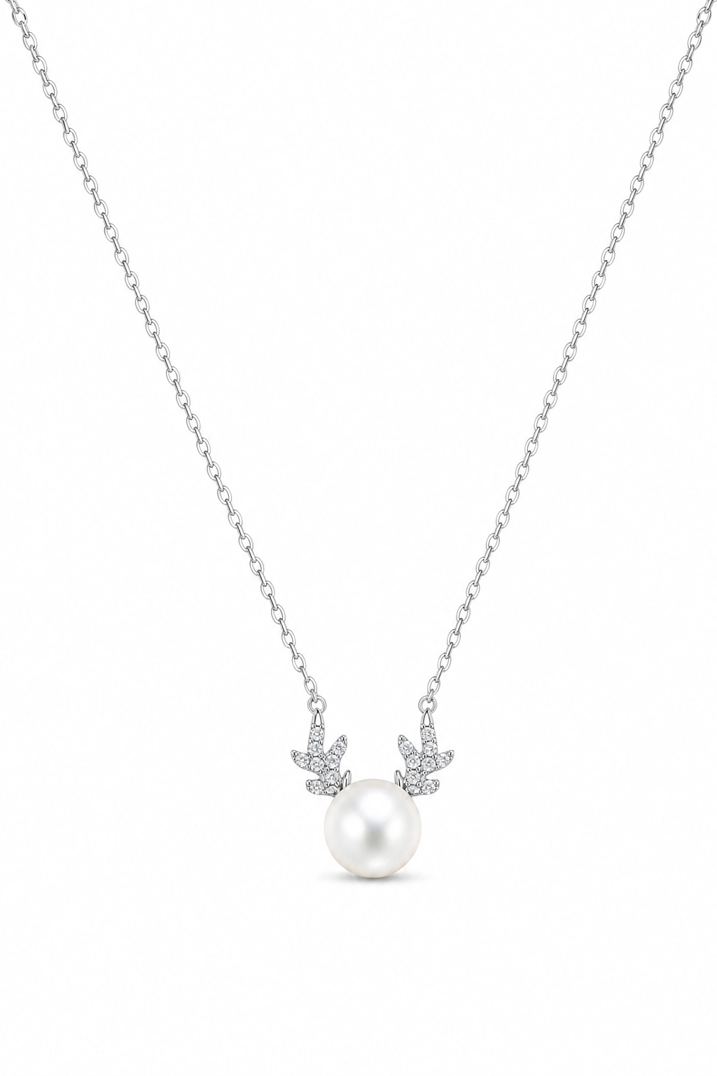 Antler Necklace · Pearl